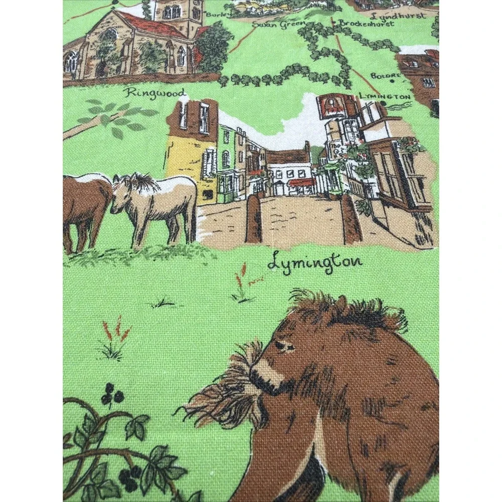 Sally Jane Textiles Tea Towel New Forest Kitchen Cotton 28
